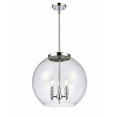 thumbnail image 1 of 221-3S-PC-G124-16-Innovations Lighting-Athens - 3 Light Pendant In Industrial Style-16.38 Inches Tall and 15.75 Inches Wide-Polished Chrome, 1 of 1