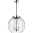 thumbnail image 1 of 221-3S-PC-G122-16-Innovations Lighting-Athens - 3 Light Pendant In Industrial Style-16.38 Inches Tall and 15.75 Inches Wide-Polished Chrome, 1 of 1