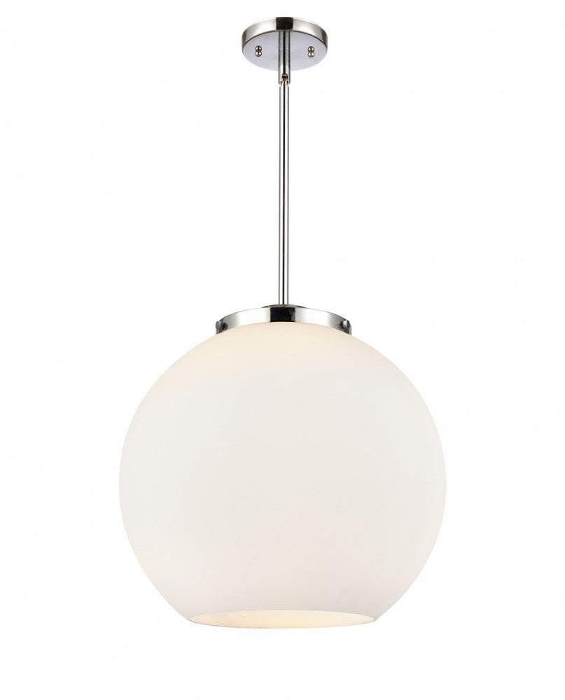 221-3S-PC-G121-16-Innovations Lighting-Athens - 3 Light Pendant In Industrial Style-16.38 Inches Tall and 15.75 Inches Wide-Polished Chrome