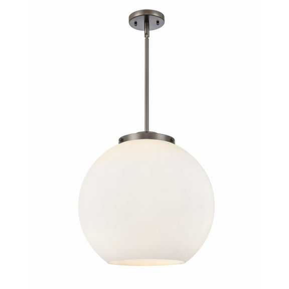 221-3S-OB-G121-16 Innovations Lighting Athens - 3 Light Pendant In Industrial Style-16.38 Inches Tall and 15.75 Inches Wide-Oil Rubbed Bronze