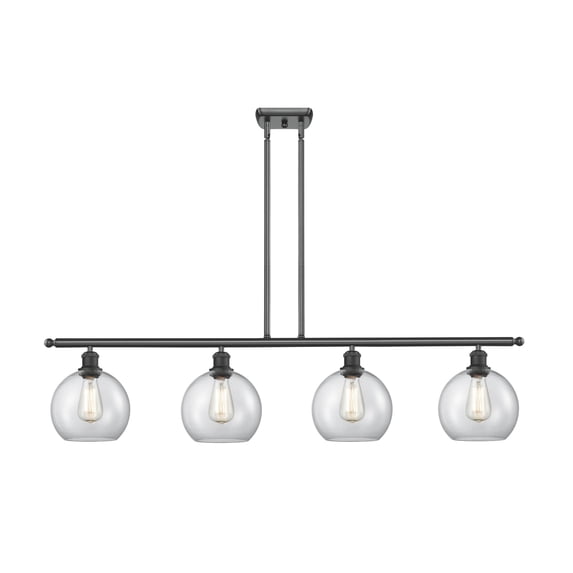 Innovations Lighting - Athens-4 Light Island in Industrial Style-48 Inches Wide