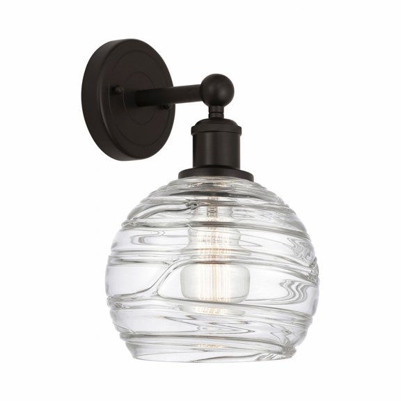 Innovations Lighting - Athens Deco Swirl - 1 Light Wall Sconce In Modern