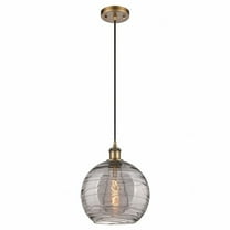 Innovations Lighting - Athens Deco Swirl - 1 Light Cord Hung Mini Pendant In