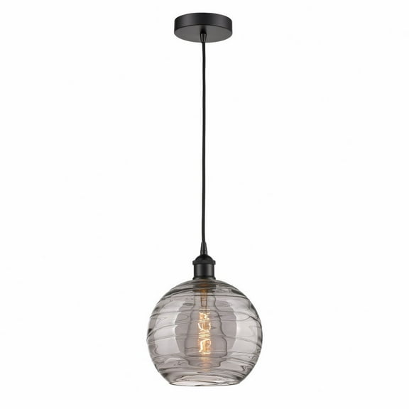 Innovations Lighting - Athens Deco Swirl - 1 Light Mini Pendant In Industrial