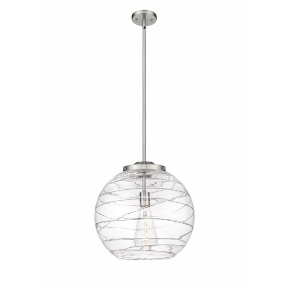 Innovations Lighting - Athens Deco Swirl - 1 Light Pendant In Industrial
