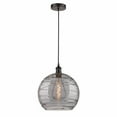 thumbnail image 1 of Innovations Lighting - Athens Deco Swirl - 1 Light Pendant In Industrial, 1 of 7