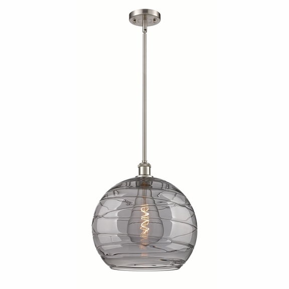 Innovations Lighting - Athens Deco Swirl - 1 Light Pendant In Industrial