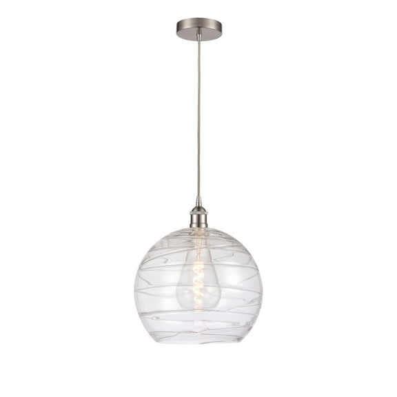 Innovations Lighting - Athens Deco Swirl - 1 Light Pendant In Industrial