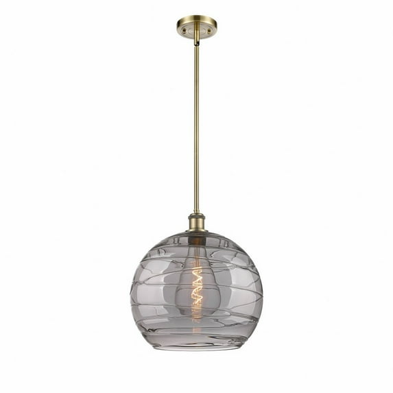 Innovations Lighting - Athens Deco Swirl - 1 Light Pendant In Industrial