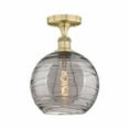 thumbnail image 1 of Innovations Lighting - Athens Deco Swirl - 1 Light Semi-Flush Mount In, 1 of 7