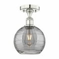 thumbnail image 1 of Innovations Lighting - Athens Deco Swirl - 1 Light Semi-Flush Mount In, 1 of 7