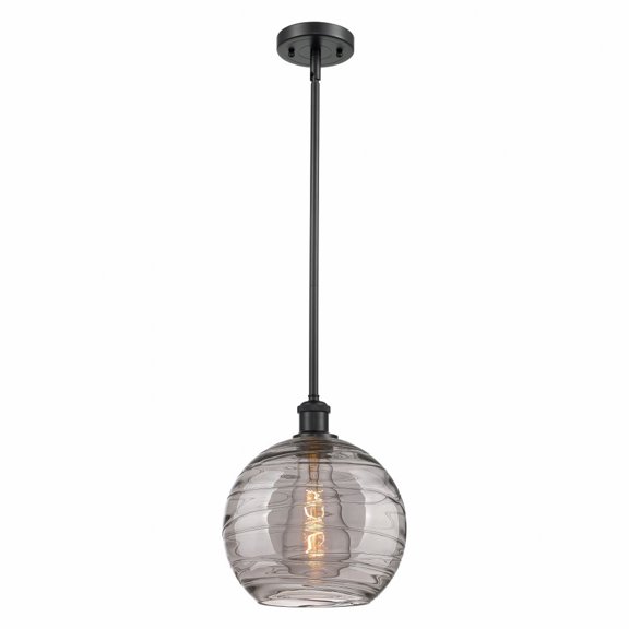 Innovations Lighting - Athens Deco Swirl - 1 Light Stem Hung Mini Pendant In