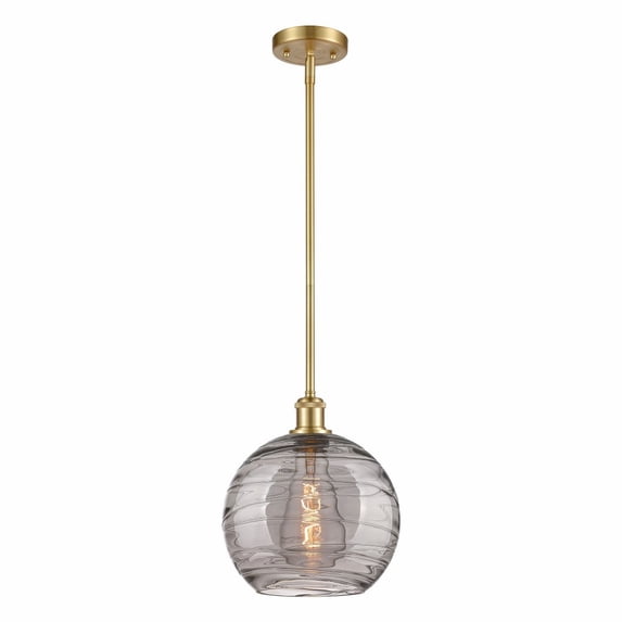 Innovations Lighting - Athens Deco Swirl - 1 Light Stem Hung Mini Pendant In