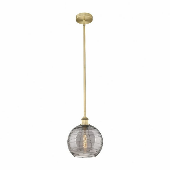 Innovations Lighting - Athens Deco Swirl - 1 Light Stem Hung Mini Pendant In