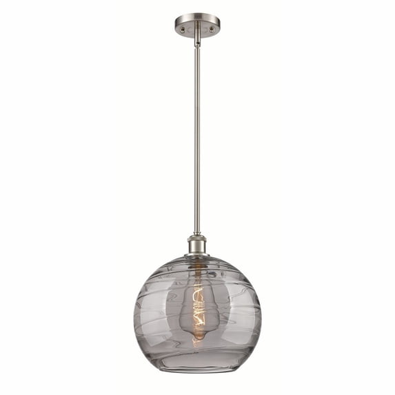 Innovations Lighting - Athens Deco Swirl - 1 Light Stem Hung Mini Pendant In