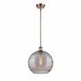 thumbnail image 1 of Innovations Lighting - Athens Deco Swirl - 1 Light Stem Hung Mini Pendant In, 1 of 7