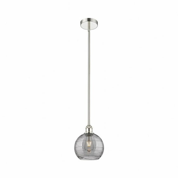 Innovations Lighting - Athens Deco Swirl - 1 Light Stem Hung Mini Pendant In