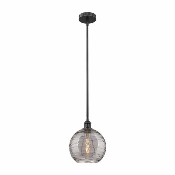 Innovations Lighting - Athens Deco Swirl - 1 Light Stem Hung Mini Pendant In