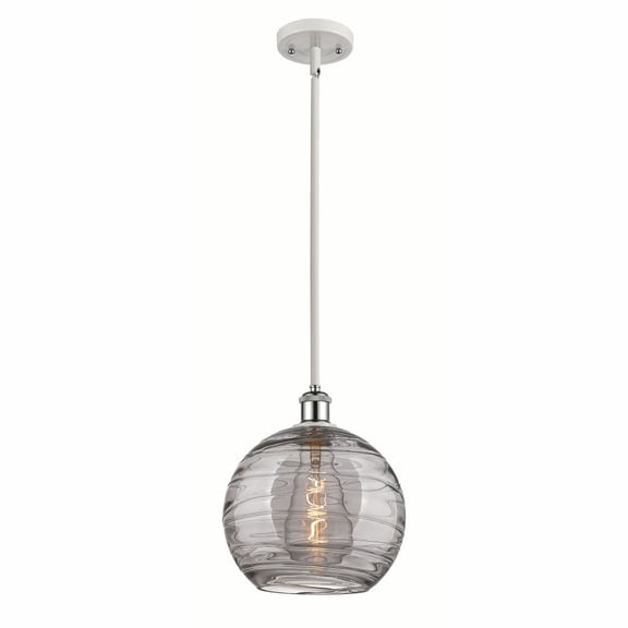 Innovations Lighting - Athens Deco Swirl - 1 Light Stem Hung Mini Pendant In