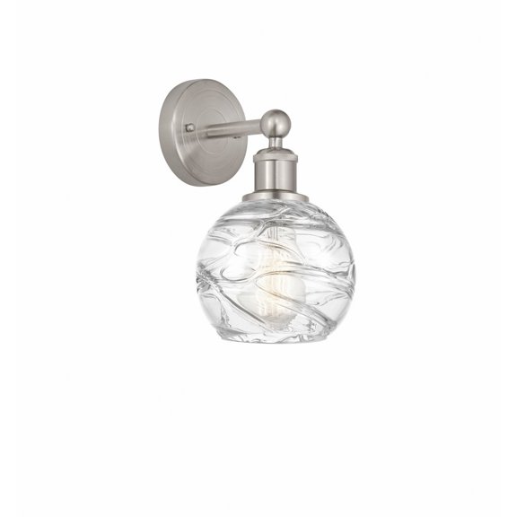 Innovations Lighting - Athens Deco Swirl - 1 Light Wall Sconce In Industrial