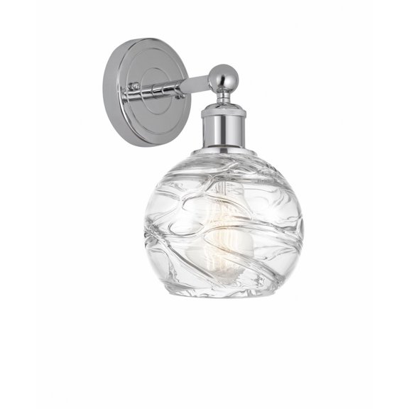Innovations Lighting - Athens Deco Swirl - 1 Light Wall Sconce In Industrial