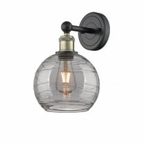 Innovations Lighting - Athens Deco Swirl - 1 Light Wall Sconce In Modern