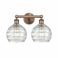 thumbnail image 1 of Innovations Lighting - Athens Deco Swirl - 2 Light Bath Vanity In Modern, 1 of 2