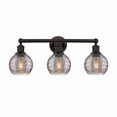 thumbnail image 1 of Innovations Lighting - Athens Deco Swirl - 3 Light Bath Vanity In Industrial, 1 of 7