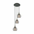 thumbnail image 1 of Innovations Lighting - Athens Deco Swirl - 3 Light Cord Hung Multi Pendant In, 1 of 7