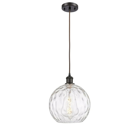 Innovations Lighting - Athens Water Glass - 1 Light Cord Mini Pendant In