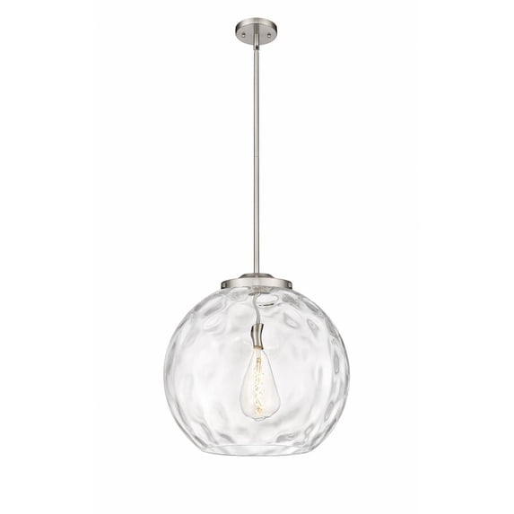 Innovations Lighting - Athens Water Glass - 1 Light Pendant In Industrial