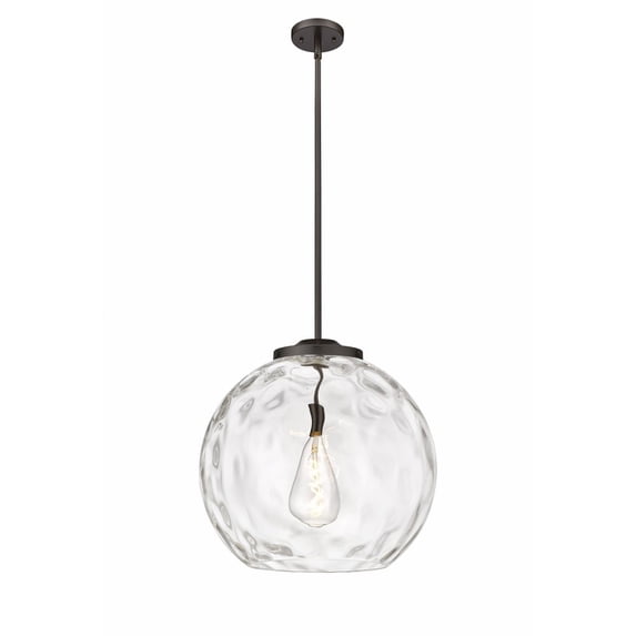 Innovations Lighting - Athens Water Glass - 1 Light Pendant In Industrial