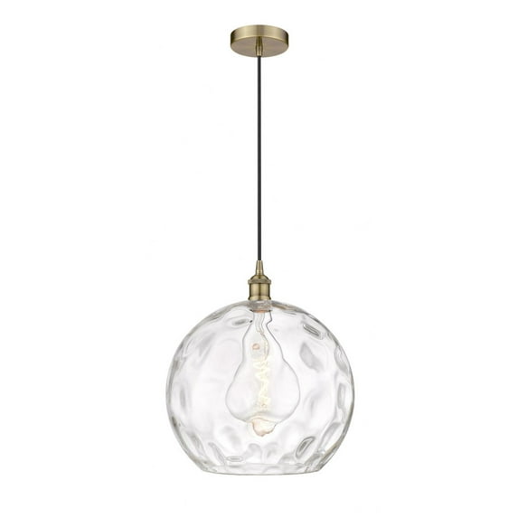 Innovations Lighting - Athens Water Glass - 1 Light Pendant In Industrial