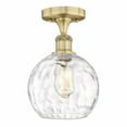 thumbnail image 1 of Innovations Lighting - Athens Water Glass - 1 Light Semi-Flush Mount In, 1 of 5
