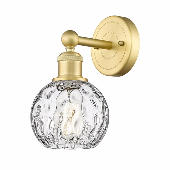 Innovations Lighting - Athens Water Glass - 1 Light Wall Sconce In Industrial