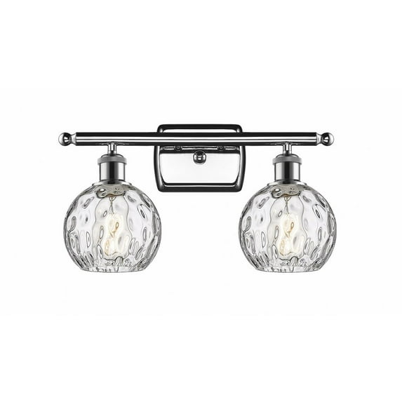 Innovations Lighting - Athens Water Glass - 2 Light Bath Vanity In Industrial