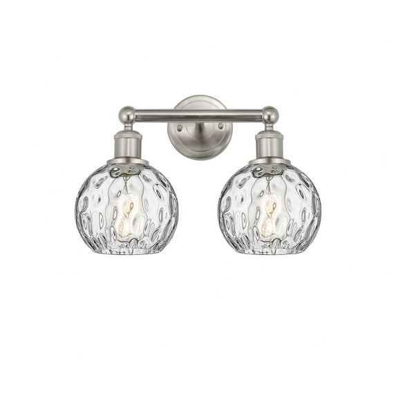 Innovations Lighting - Athens Water Glass - 2 Light Bath Vanity In Industrial