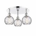 thumbnail image 1 of Innovations Lighting - Athens Water Glass - 3 Light Flush Mount In Industrial, 1 of 5