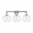 thumbnail image 1 of Innovations Lighting - Athens Water Glass - 3 Light Bath Vanity In Modern, 1 of 2