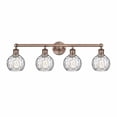 thumbnail image 1 of Innovations Lighting - Athens Water Glass - 4 Light Bath Vanity In Industrial, 1 of 2