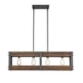 thumbnail image 1 of Innovations Lighting - Austin - 4 Light Stem Hung Island In Farmhouse, 1 of 2