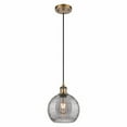 thumbnail image 1 of Innovations Lighting - Ballston - 1 Light Athens Deco Swirl Mini Pendant In, 1 of 7