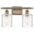 thumbnail image 1 of Innovations Lighting - Cobbleskill - 2 Light Bath Vanity In Art Nouveau Style-9, 1 of 5