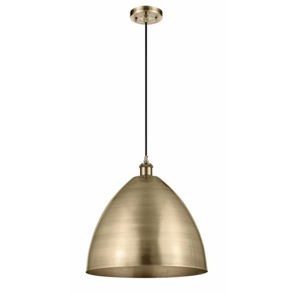 Innovations Lighting - Ballston Cone - 1 Light Mini Dome Pendant In Industrial