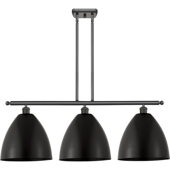 Innovations Lighting - Ballston Cone - 3 Light Island In Industrial Style-14.25