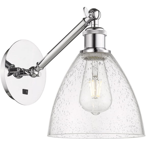 Innovations Lighting - Ballston Dome - 1 Light Wall Sconce In Industrial