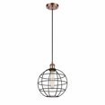 thumbnail image 1 of Innovations Lighting  Ballston Lake Placid - 1 Light 10" Cord Hung Pendant Antique Copper, 1 of 5