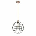 thumbnail image 1 of Innovations Lighting  Ballston Lake Placid - 1 Light 12" Stem Hung Pendant Antique Copper, 1 of 5
