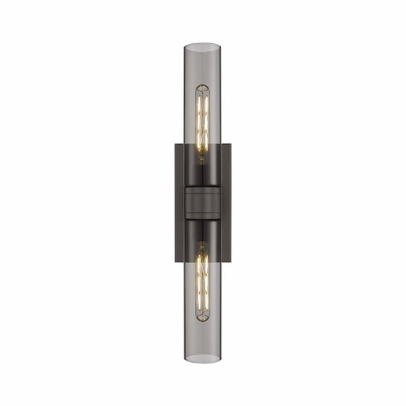 Innovations Lighting - Ballston Urban - 2 Light Bath Vanity In Art Deco Style-3