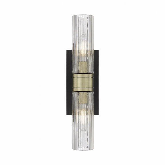 Innovations Lighting - Ballston Urban - 2 Light Bath Vanity In Art Deco Style-3